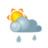 Sun darkcloud heavyrain Icon